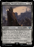 Gothmog, Morgul Lieutenant (LTR-087) - The Lord of the Rings: Tales of Middle-earth