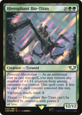 Hierophant Bio-Titan (40K-92★) - Warhammer 40,000 Commander Foil