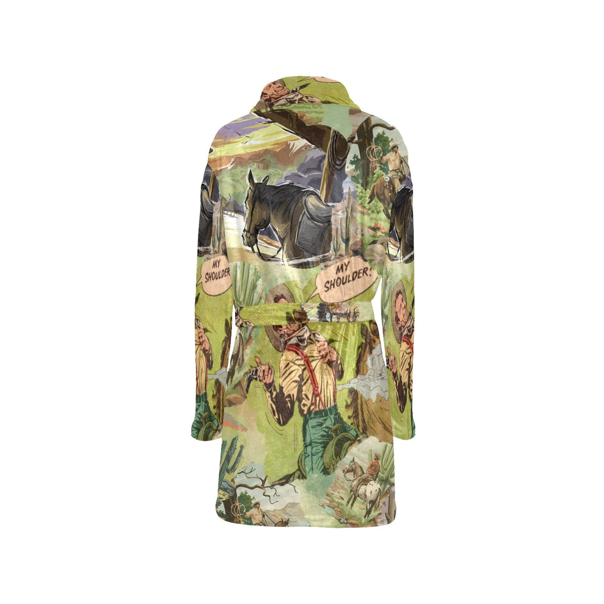 Baha Ranch Old West Women's Western Bath Robe