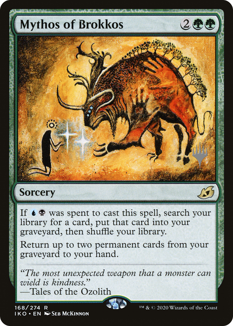 Mythos of Brokkos (PPIKO-168P) - Ikoria: Lair of Behemoths Promos
