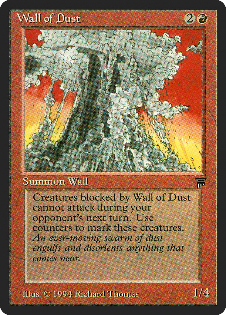 Wall of Dust (LEG-168) - Legends