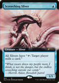 Screeching Sliver (SLD-622) - Secret Lair Drop: (Extended Art) Foil