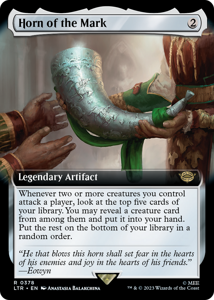 Horn of the Mark (LTR-378) - The Lord of the Rings: Tales of Middle-earth: (Extended Art)