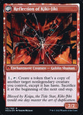 Fable of the Mirror-Breaker // Reflection of Kiki-Jiki (PRE-141S) - Kamigawa: Neon Dynasty Promos: (fandfc, enchantment) Foil