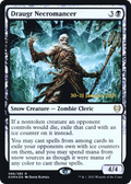 Draugr Necromancer (PRE-86S) - Kaldheim Promos: (snow) Foil
