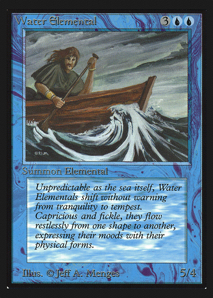 Water Elemental (IED-092) - Intl. Collectors' Edition