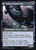 Tribute to Horobi // Echo of Death's Wail (PRE-124S) - Kamigawa: Neon Dynasty Promos: (fandfc, enchantment) Foil