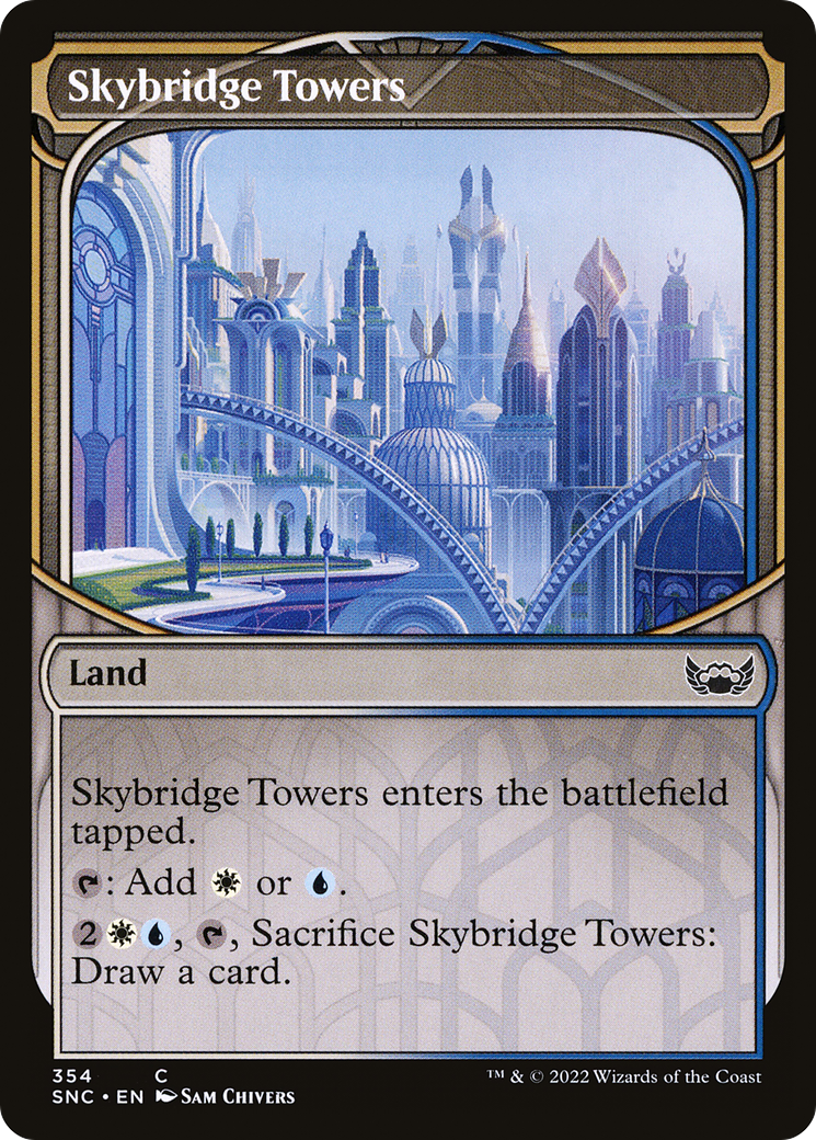 Skybridge Towers (SNC-354) - Streets of New Capenna: (Showcase)