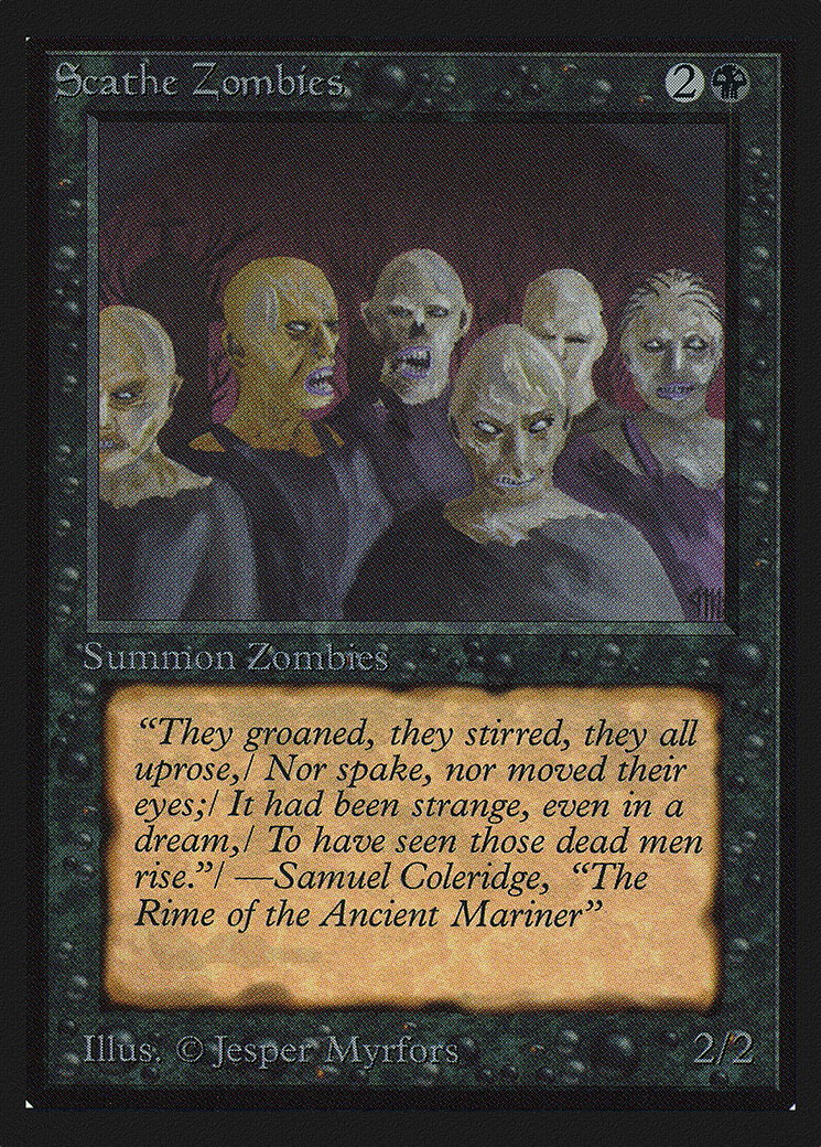 Scathe Zombies (IED-126) - Intl. Collectors' Edition