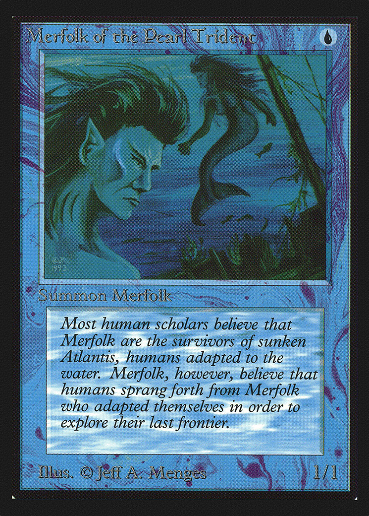 Merfolk of the Pearl Trident (IED-) - Intl. Collectors' Edition