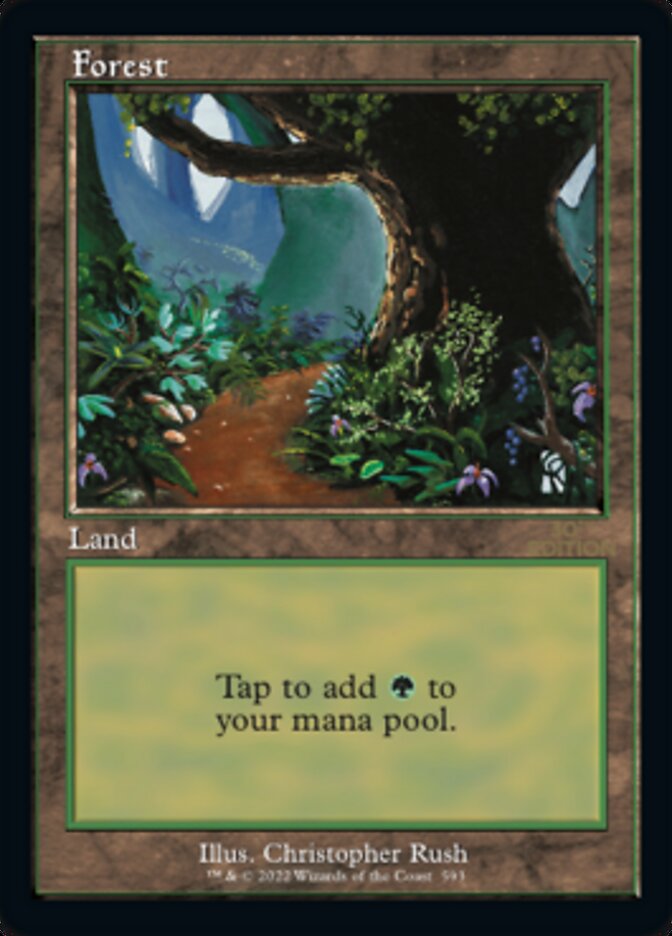 Forest (593) (Retro Frame) (30A-593) - 30th Anniversary Edition