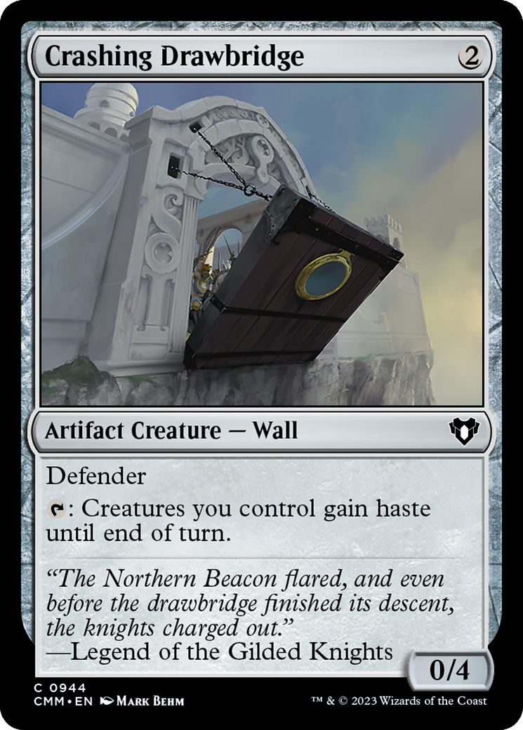 Crashing Drawbridge (CMM-944) - Commander Masters