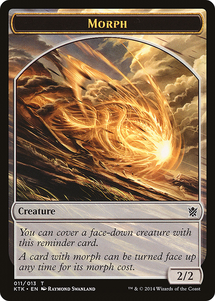 Morph (KTK-011) - Khans of Tarkir Tokens
