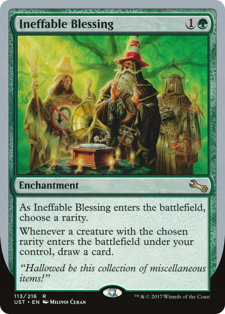 Ineffable Blessing (UST-113D) - Unstable