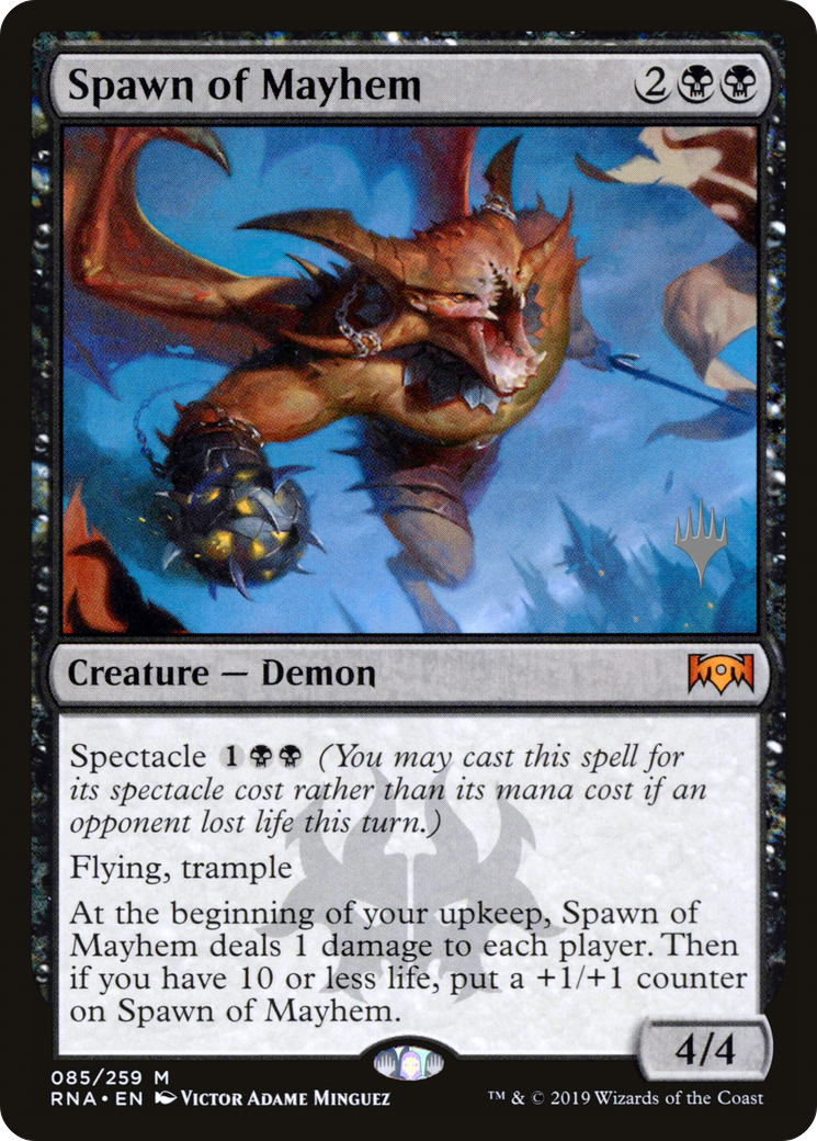 Spawn of Mayhem (PPIKO-85P) - Ravnica Allegiance Promos