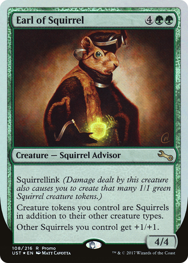 Earl of Squirrel (LARP-108) - Unstable Promos Foil