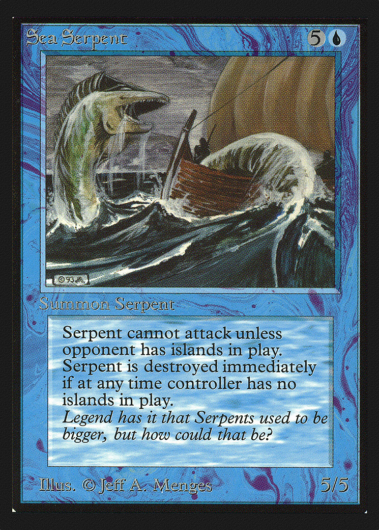 Sea Serpent (IED-077) - Intl. Collectors' Edition