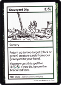 Graveyard Dig (CMB1-092) - Mystery Booster Playtest Cards 2021