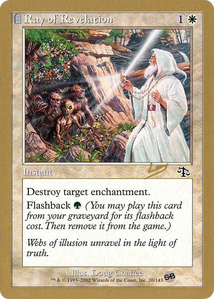 Ray of Revelation (WCD-RL20SB) - World Championship Decks 2002: (tombstone)