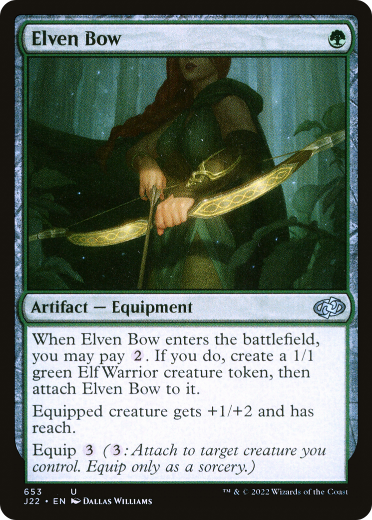 Elven Bow (J22-653) - Jumpstart 2022