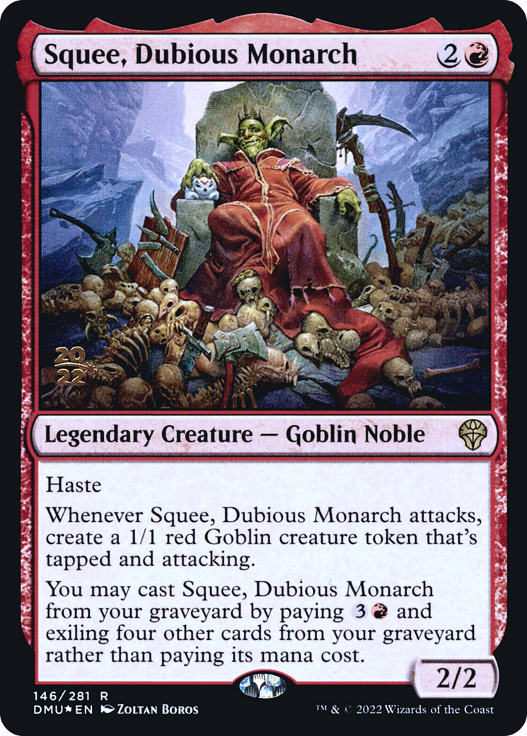 Squee, Dubious Monarch (PRE-146S) - Dominaria United Promos Foil