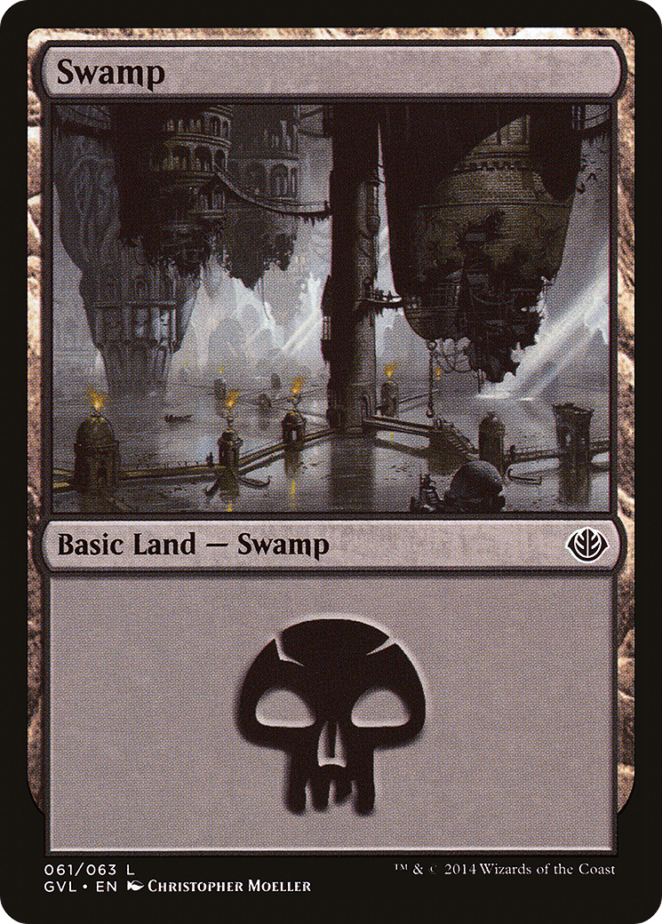 Swamp (DD3-061) - Duel Decks Anthology: Garruk vs. Liliana