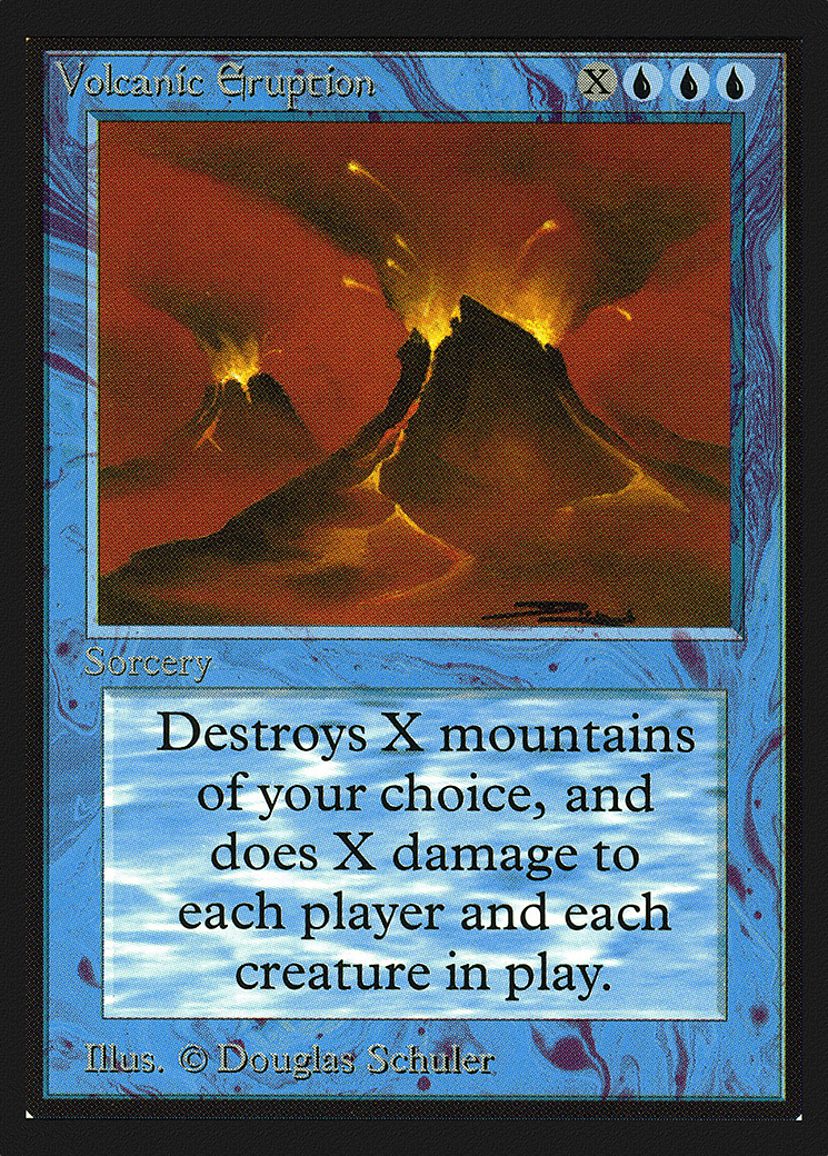 Volcanic Eruption (IED-089) - Intl. Collectors' Edition