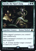 Saryth, the Viper's Fang (PRE-197S) - Innistrad: Midnight Hunt Promos Foil