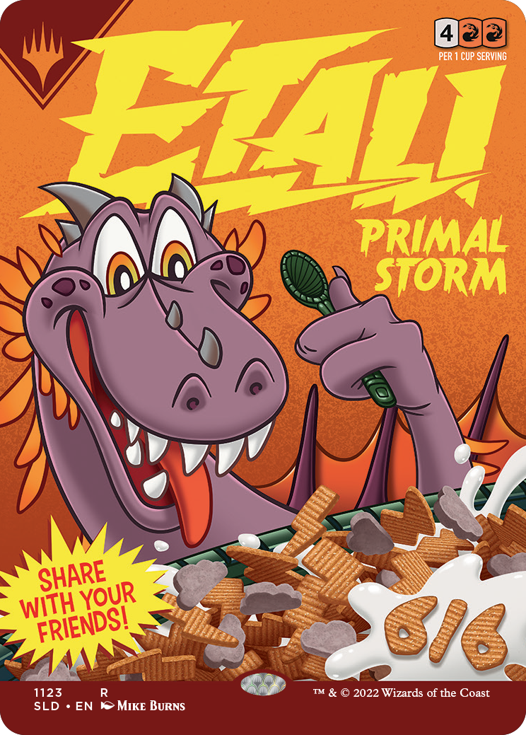 Etali, Primal Storm // Etali, Primal Storm (SLD-1123) - Secret Lair Drop (Borderless)