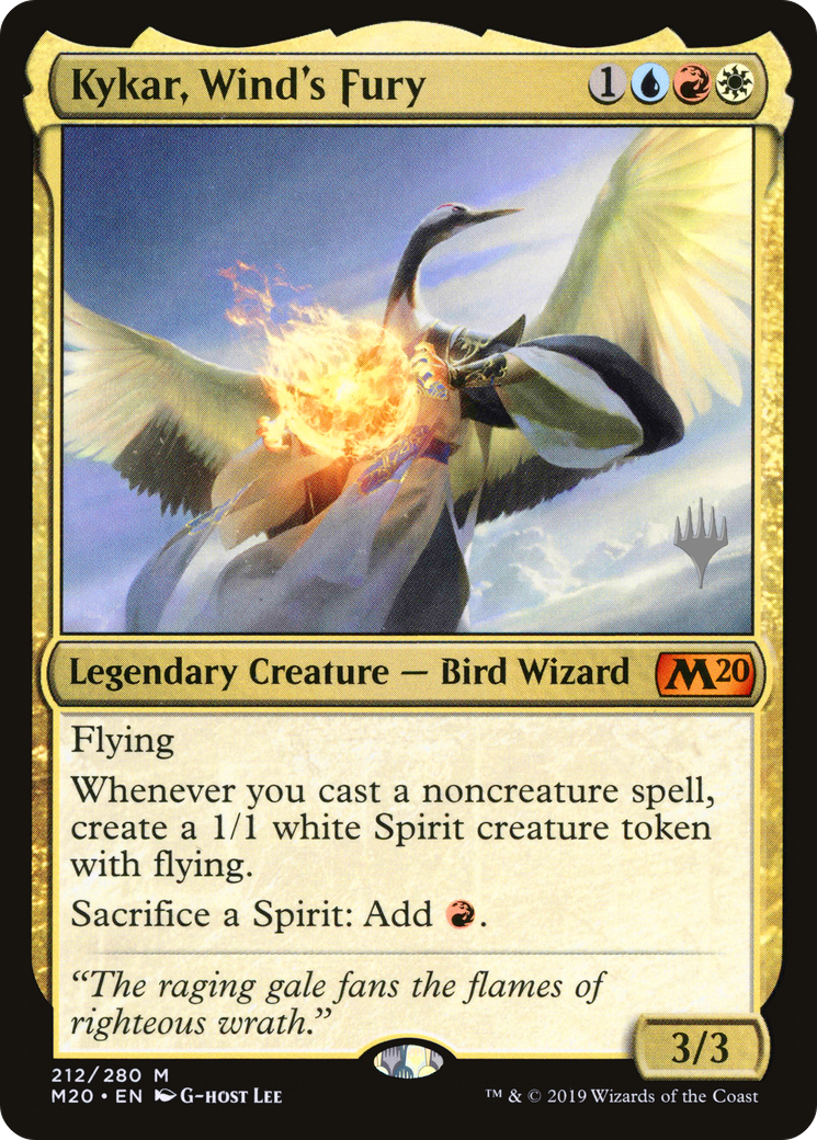 Kykar, Wind's Fury (PPM20-212P) - Core Set 2020 Promos