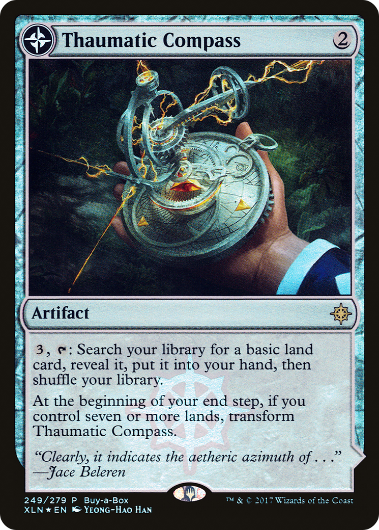 Thaumatic Compass // Spires of Orazca (BABP-249) - XLN Treasure Chest: (compasslanddfc) Foil