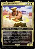 Immard, the Stormcleaver (SLD-434) - Secret Lair Drop / Guile, Sonic Soldier