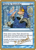Thirst for Knowledge (WCD-MB53) - World Championship Decks 2004