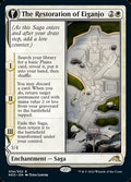 The Restoration of Eiganjo // Architect of Restoration (NEO-034) - Kamigawa: Neon Dynasty: (fandfc, enchantment)