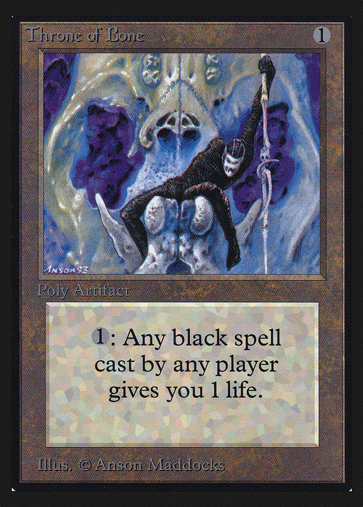 Throne of Bone (IED-274) - Intl. Collectors' Edition