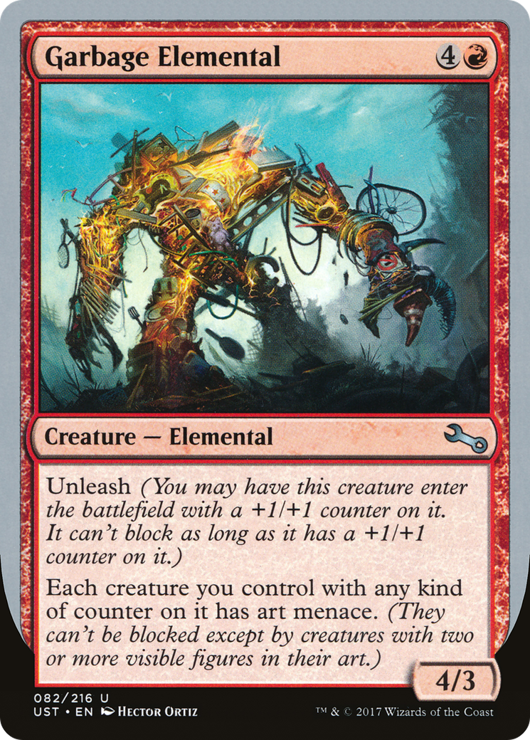 Garbage Elemental (UST-82E) - Unstable