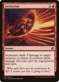 Incinerate (DD3-051) - Duel Decks Anthology: Jace vs. Chandra
