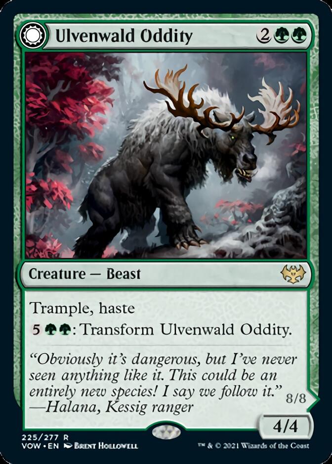 Ulvenwald Oddity // Ulvenwald Behemoth (VOW-225) - Innistrad: Crimson Vow: (Double Faced Transform)