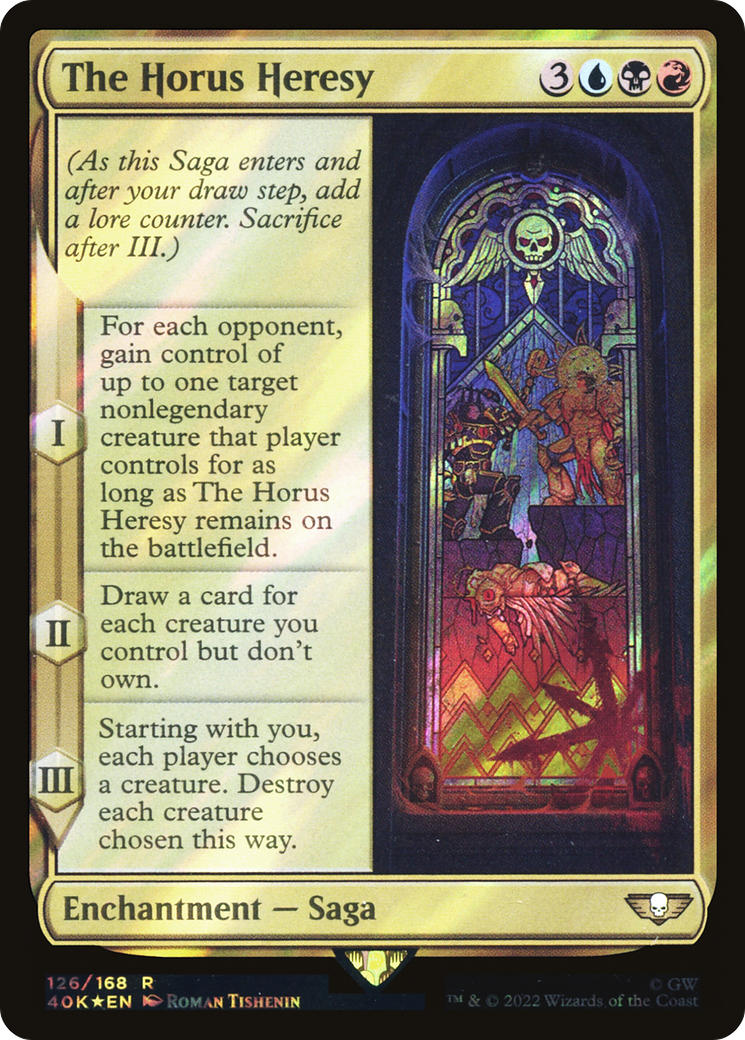 The Horus Heresy (40K-126★) - Warhammer 40,000 Commander Foil