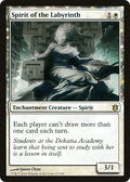 Spirit of the Labyrinth (BNG-027) - Born of the Gods: (enchantment)