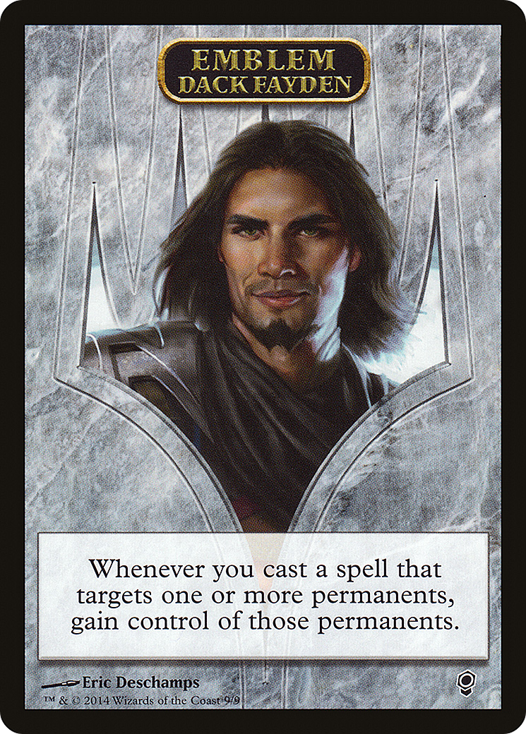Dack Fayden Emblem (CNS-009) - Conspiracy Tokens