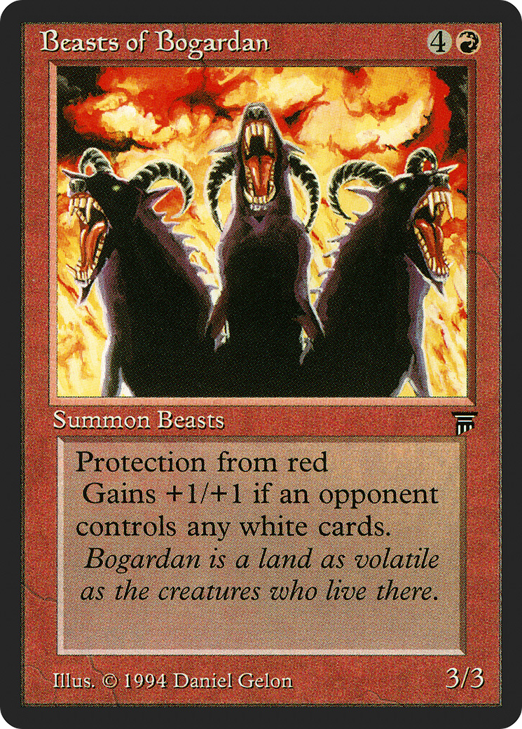 Beasts of Bogardan (LEG-133) - Legends