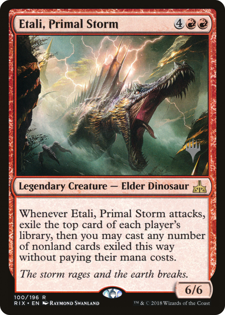 Etali, Primal Storm (PPM20-100P) - Rivals of Ixalan Promos