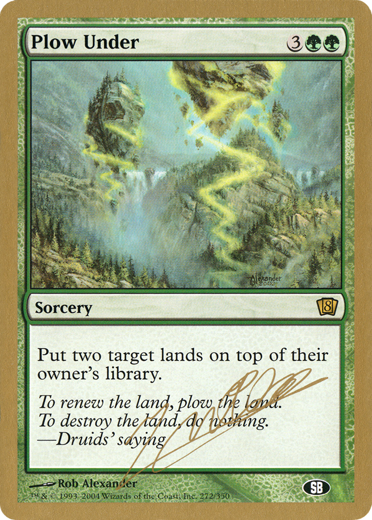Plow Under (WCD-JN272SB) - World Championship Decks 2004