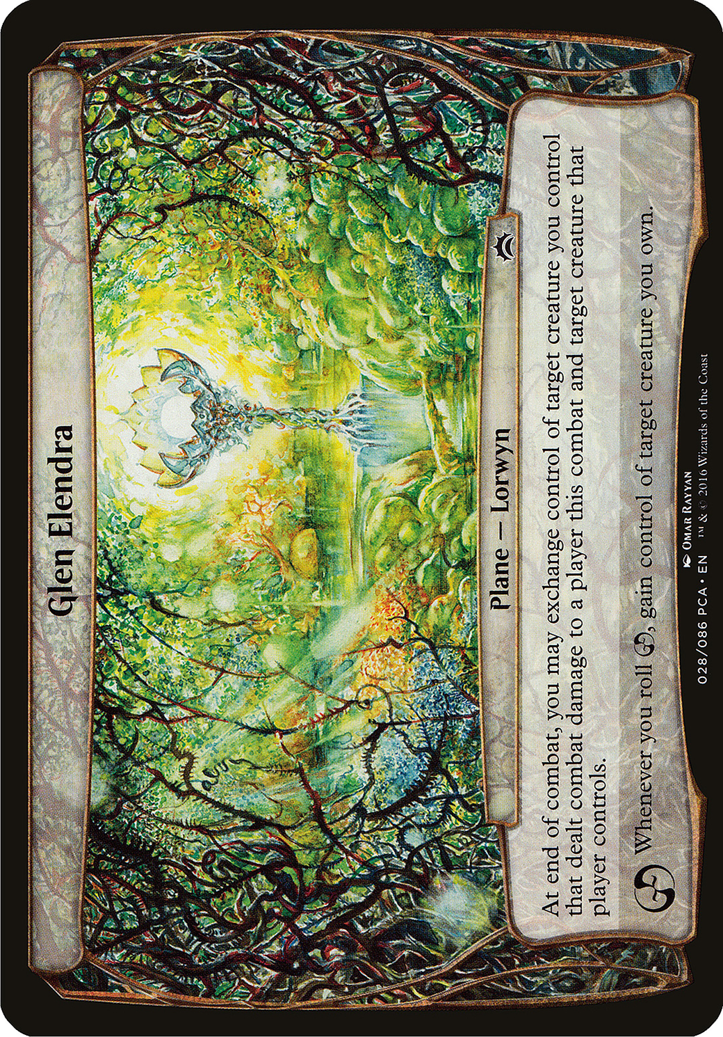 Glen Elendra (OVER-028) - Planechase Anthology Planes